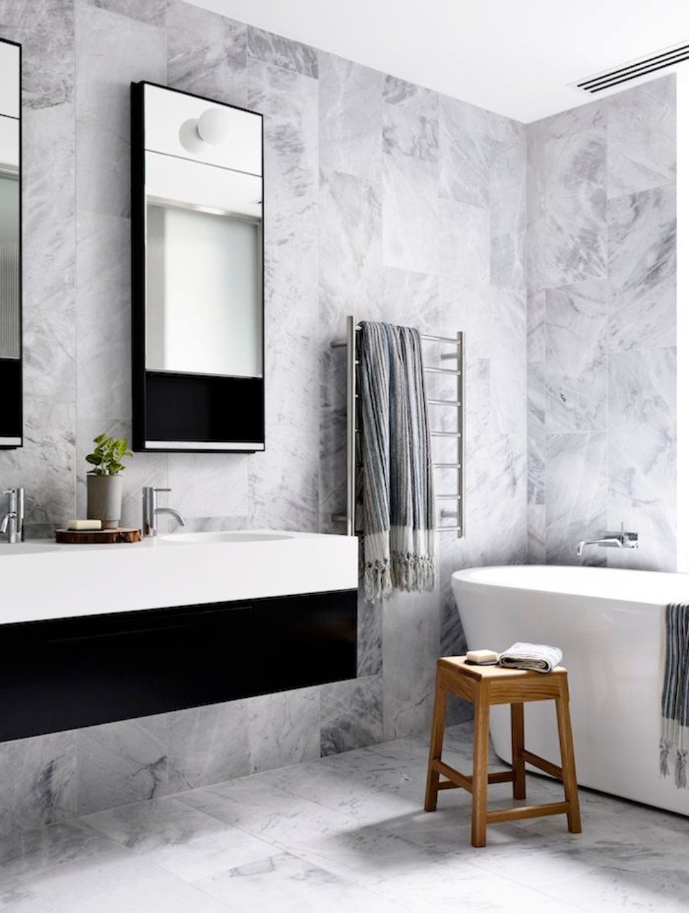 Black and White Bathroom Decor Unique Get Inspired with 25 Black and White Bathroom Design Ideas