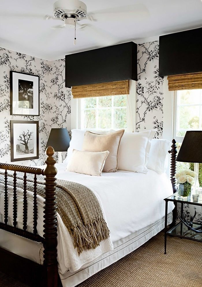 Black and White Bedroom Decor Unique 25 Simple Farmhouse Bedroom Design Ideas