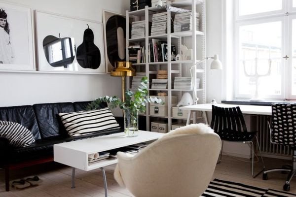 Black and White Decor Ideas Best Of Beautiful Black and White Décor In A Small Apartment