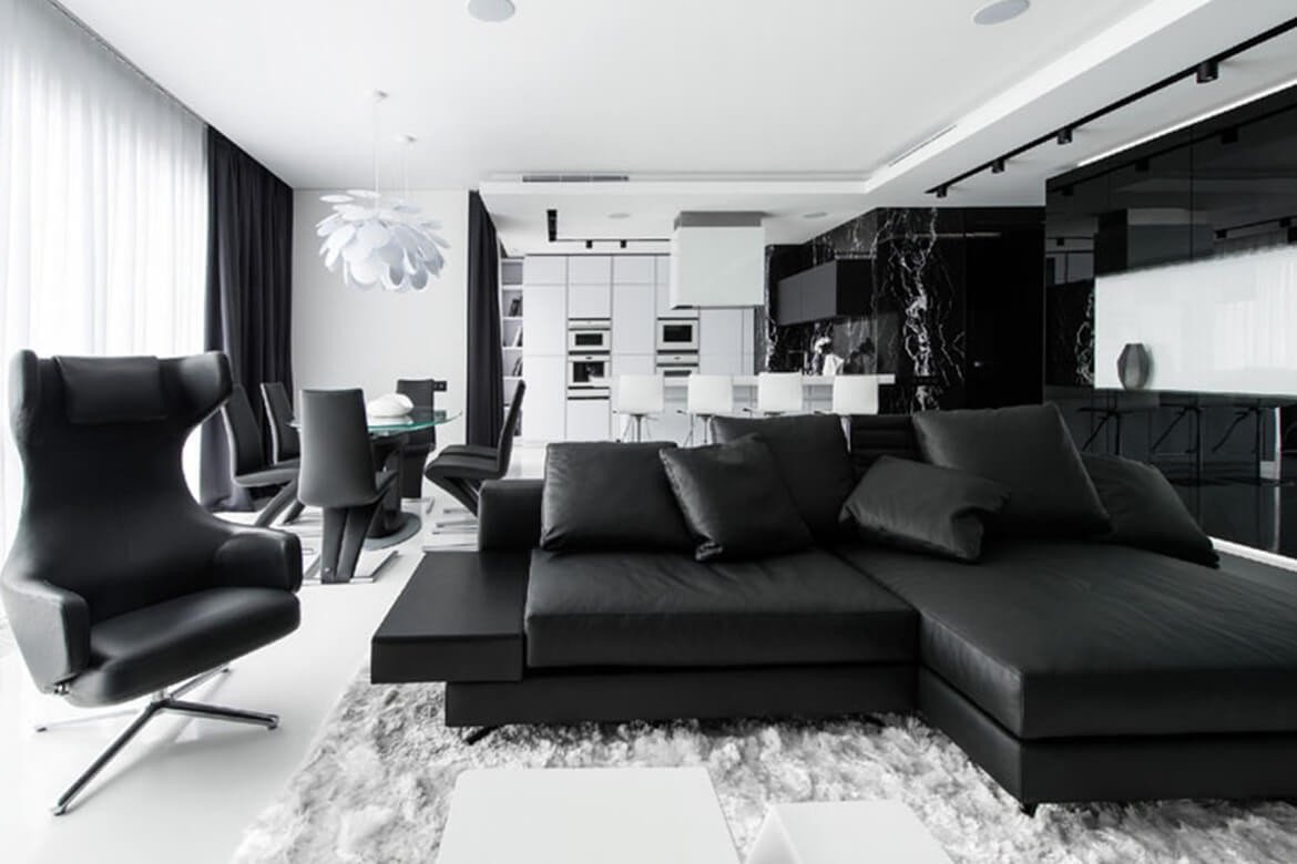 Black and White Decor Ideas Unique Black and White Interior Design Ideas Modern Apartment by Architectures Ideas