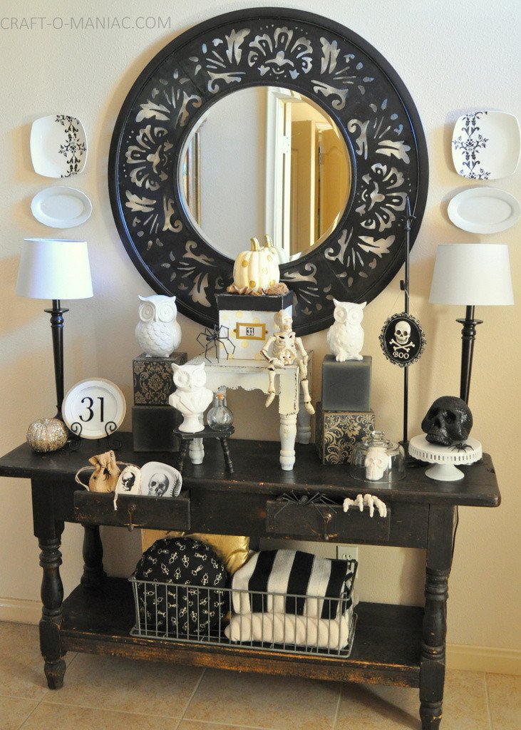 Black and White Halloween Decor Best Of Black and White Halloween Decor