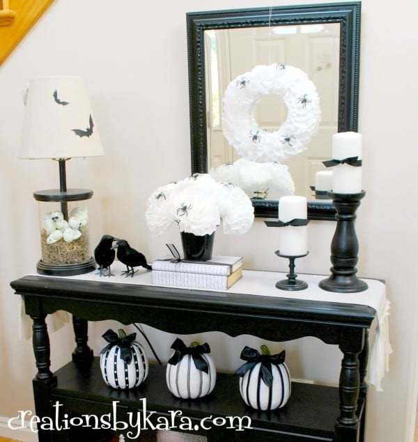 Black and White Halloween Decor Fresh Black and White Halloween Decor