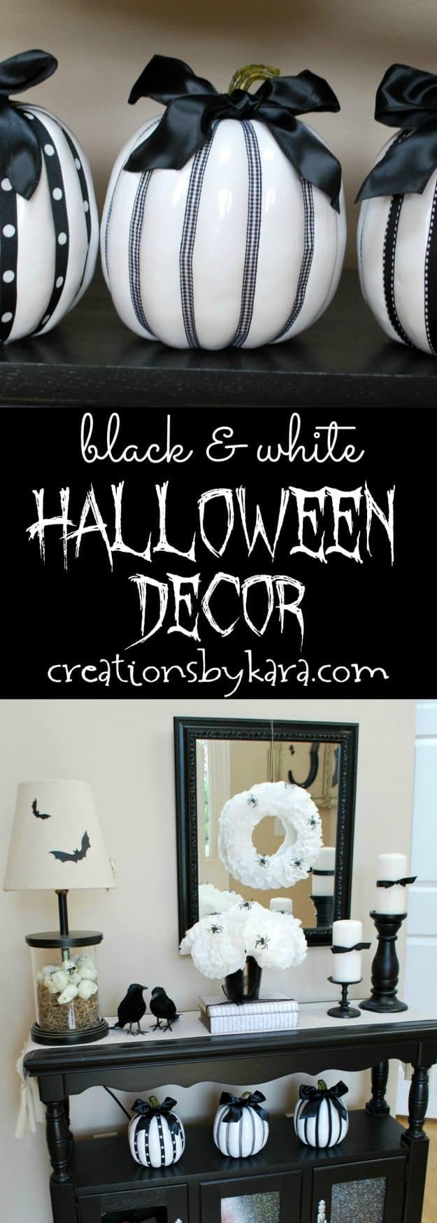 Black and White Halloween Decor Inspirational Black and White Halloween Decor