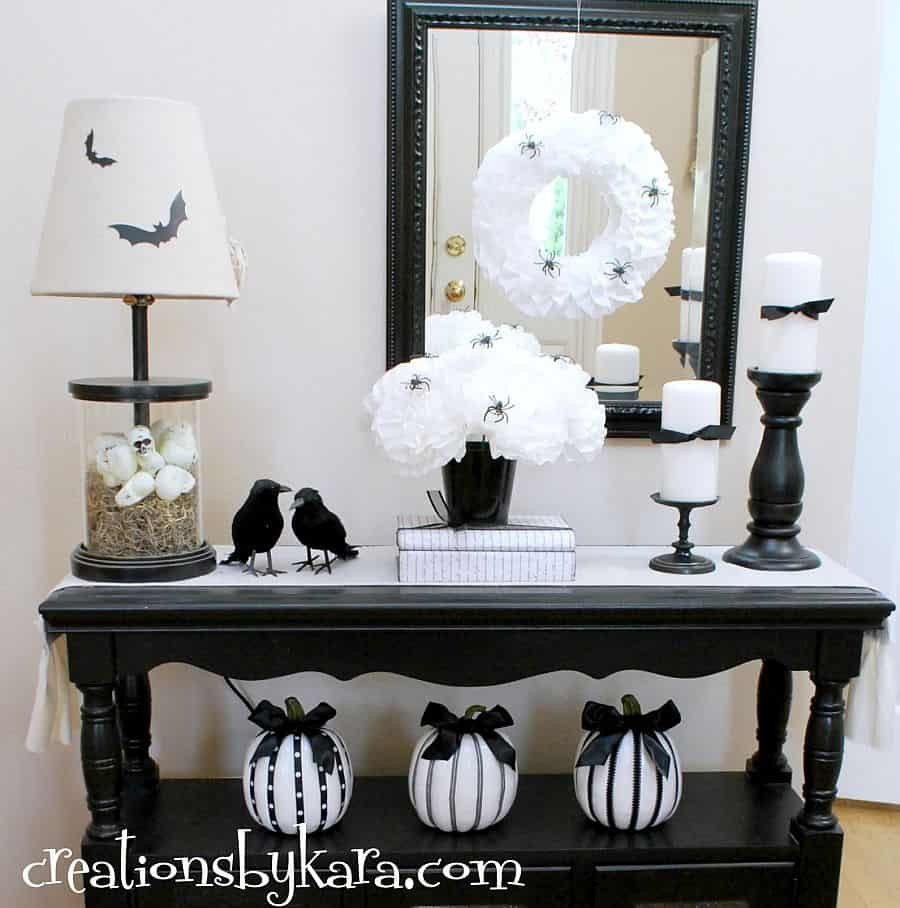 Black and White Halloween Decor New Timeless and Chic Creative Black and White Diy Decor Ideas