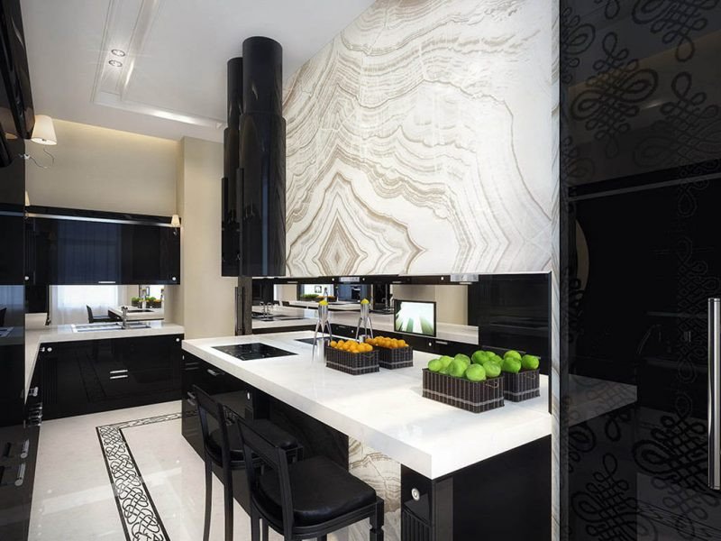 Black and White Kitchen Decor Luxury Black and White Kitchen Ideas
