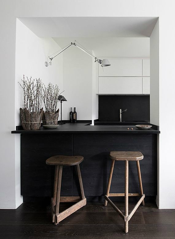 Black and White Kitchen Decor New 33 Inspired Black and White Kitchen Designs Decoholic