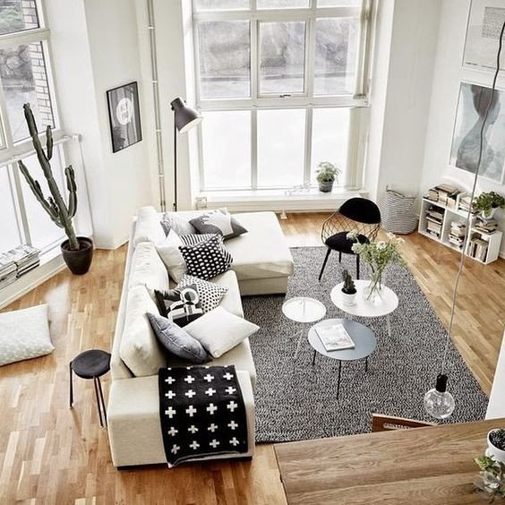 Black and White Living Room Decorating Ideas Inspirational 48 Black and White Living Room Ideas Decoholic