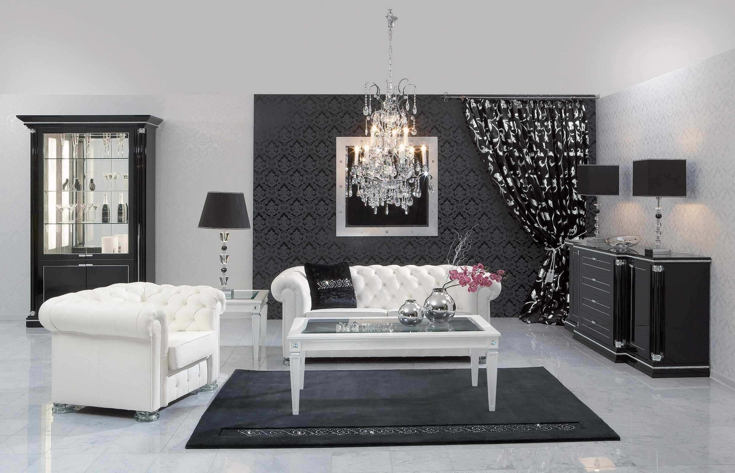 Black and White Living Room Decorating Ideas Inspirational Black and White Living Room Interior Design Ideas