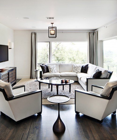 Black and White Living Room Decorating Ideas Unique Black and White Living Room Interior Design Ideas Interior Design