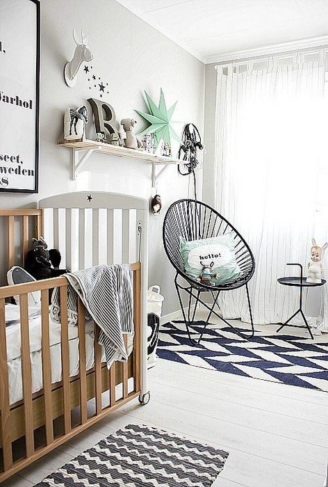 Black and White Nursery Decor Inspirational 25 Interior Design with Black and White Rugs