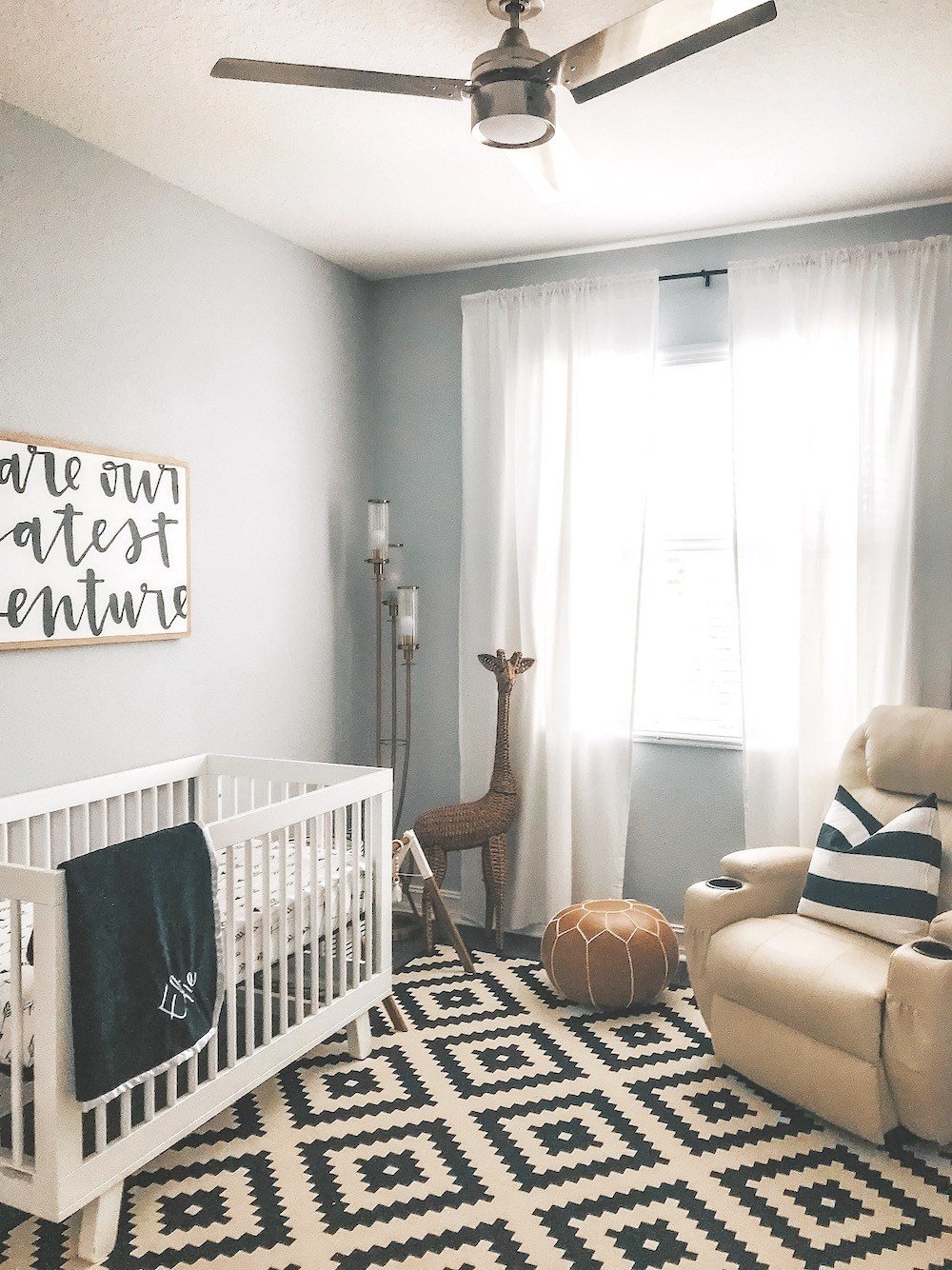 Black and White Nursery Decor Unique Elie S Black and White Modern Nursery Sunflowers and Stilettos