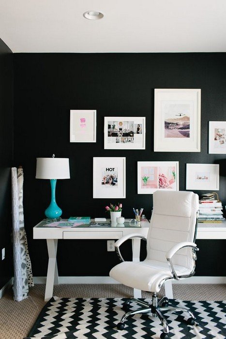 Black and White Office Decor Elegant 25 Interior Design with Black and White Rugs