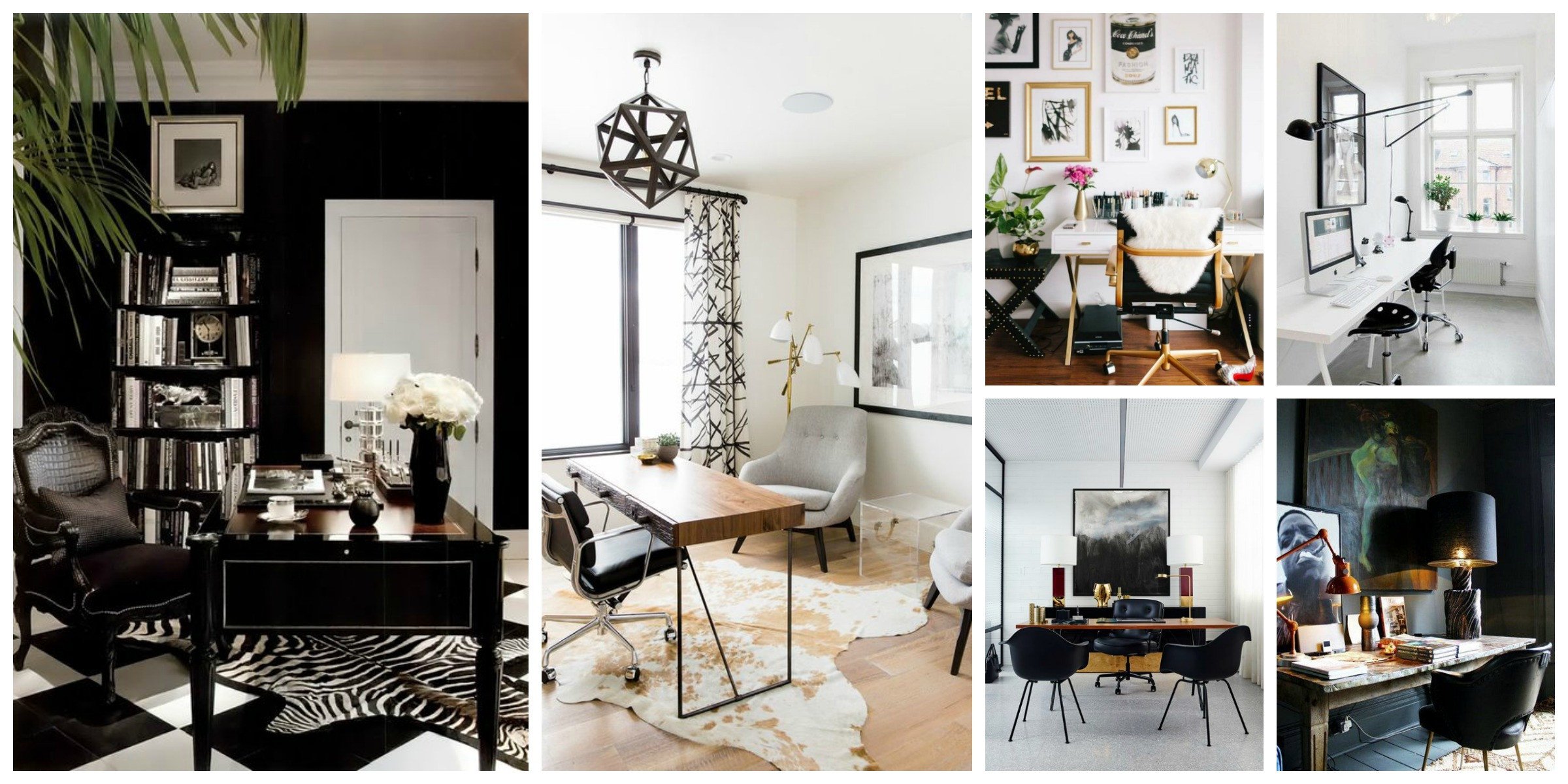 Black and White Office Decor Lovely Bloggers Fice Decor Glam White Versus Mysterious Dark – the Fashion Tag Blog