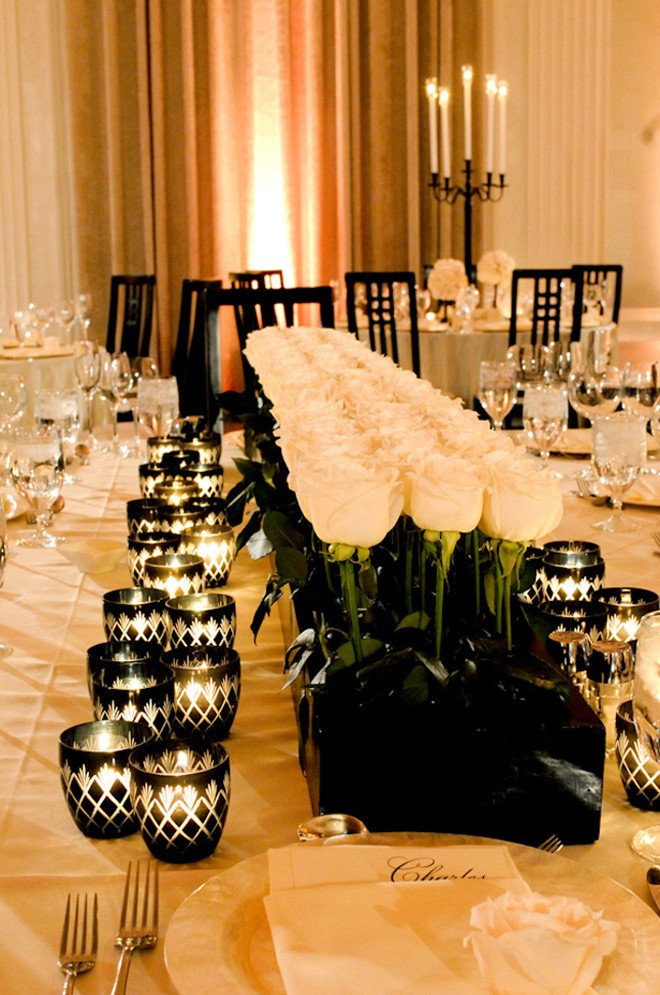 Black and White Table Decor Beautiful 25 Stunning Wedding Centerpieces Best Of 2012 Belle the Magazine