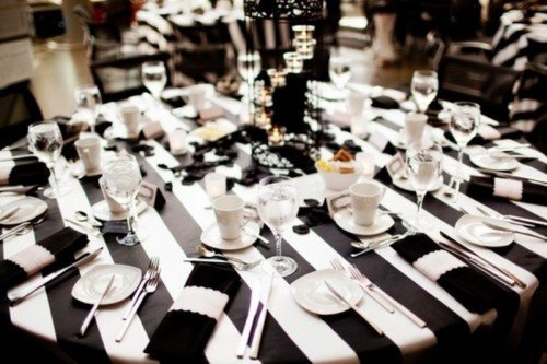 Black and White Table Decor Elegant Black and White Weddings – Classy and with Plenty Of Room for Customization