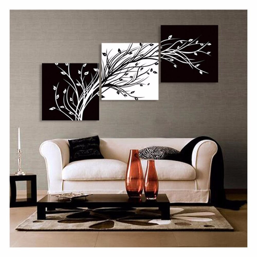 Black and White Wall Decor Unique Hd Canvas Prints Abstract Black and White Tree Wall Art Home Decor