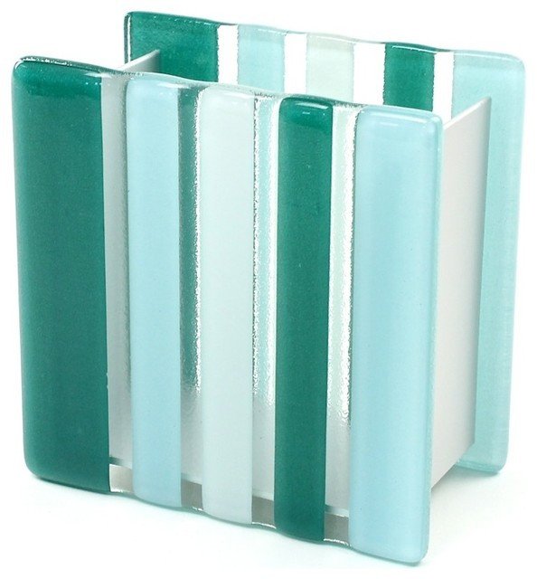 Blue and Green Bathroom Decor Fresh Light Blue or Green Glass Aluminum toothbrush Holder Light Blue Contemporary Bath and Spa