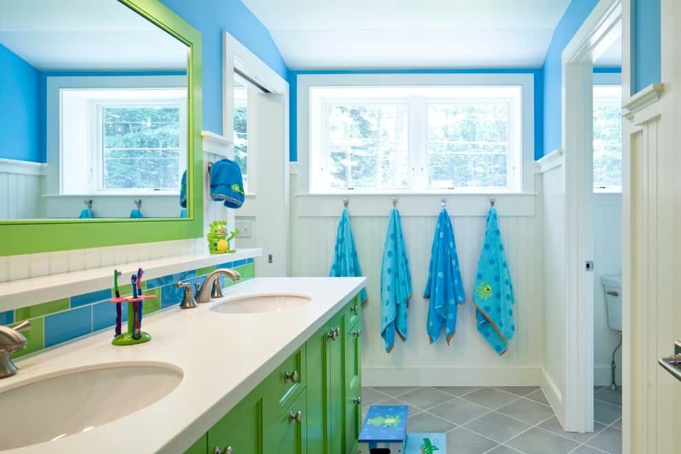 Blue and Green Bathroom Decor New 100 Kid S Bathroom Ideas themes and Accessories S