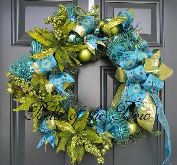 Blue and Green Christmas Decor Best Of Turquoise and Lime Christmas Decorations