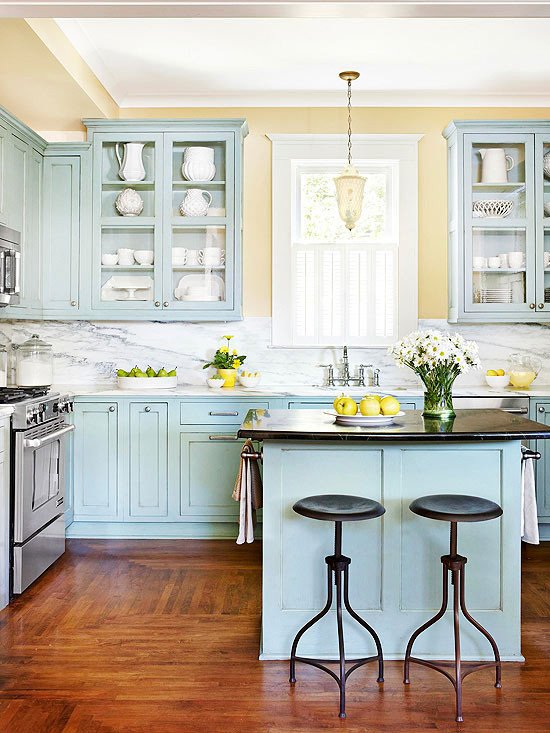 Blue and Green Kitchen Decor Lovely 23 Gorgeous Blue Kitchen Cabinet Ideas