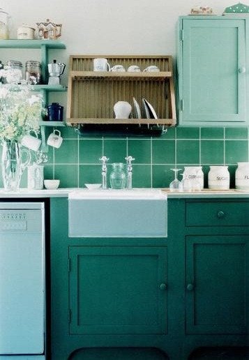 Blue and Green Kitchen Decor Lovely Mint Color Mania Spring &amp; Summer 2012 Style