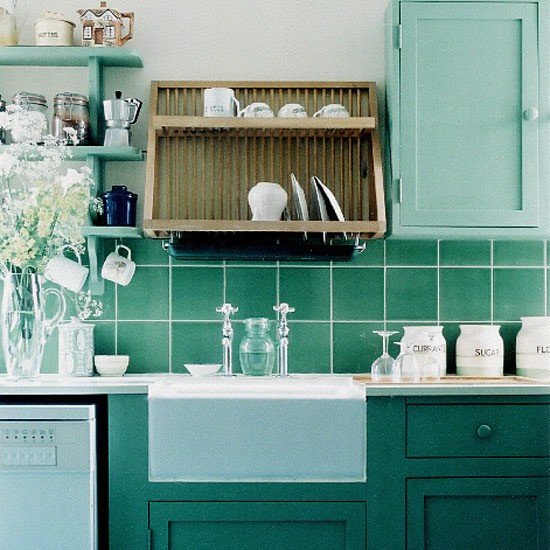 Blue and Green Kitchen Decor Unique Traditional Green Kitchen Kitchen Design