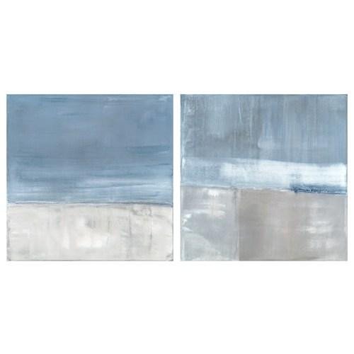 Blue and Grey Wall Decor Best Of Aidan Gray Decor Wall Art Adrift Set Of 2 Zinc Door