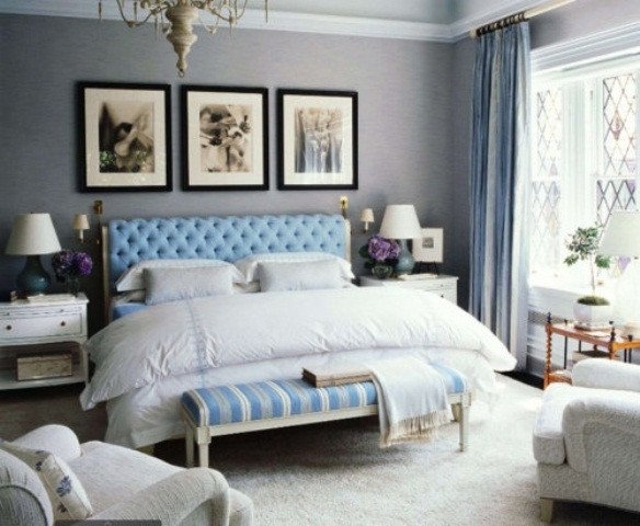 Blue and Grey Wall Decor Luxury Blue and Turquoise Accents In Bedroom Designs – 39 Stylish Ideas