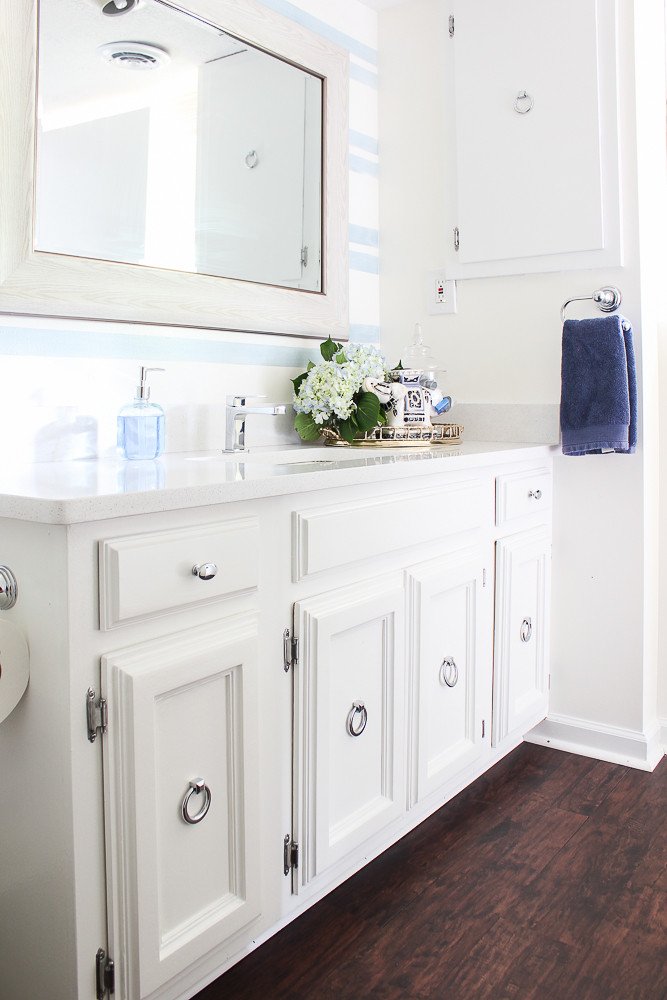 Blue and White Bathroom Decor Fresh Blue and White Bathroom Remodel On A Bud