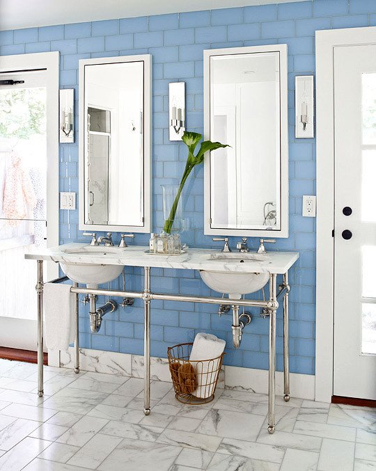 Blue and White Bathroom Decor Fresh Decorating Ideas for Blue and White Bathrooms