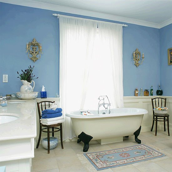 Blue and White Bathroom Decor Lovely Remodel Your Blue Bathroom with New Accessories Messagenote