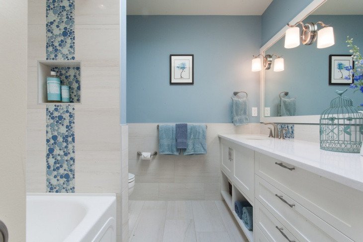 Blue and White Bathroom Decor New 15 Blue and White Bathroom Designs Ideas