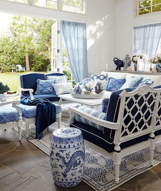 Blue and White Decor Ideas Lovely Blue &amp; White Rooms and Very Affordable Blue &amp; White Furniture Accessories – south Shore