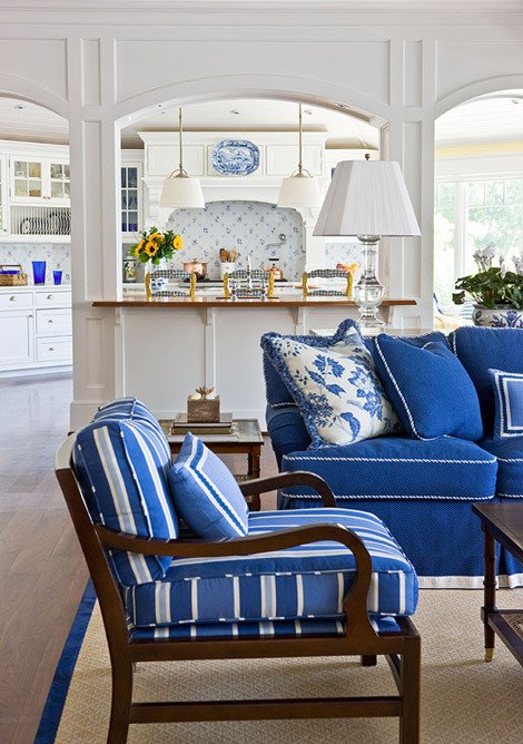 Blue and White Decor Ideas Unique Blue and White Rooms