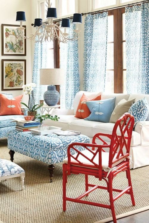 Blue and White Home Decor Inspirational Decorate for the 4th Of July