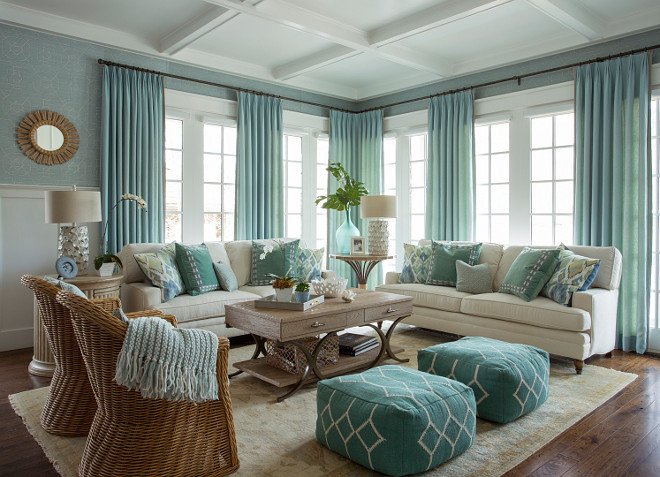 Blue and White Home Decor New Beach Inspired Home with Blue and White Kitchen Home Bunch Interior Design Ideas
