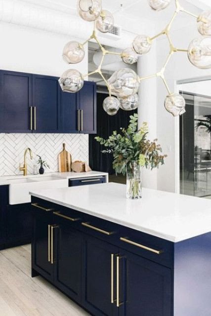 Blue and White Kitchen Decor Luxury 30 Gorgeous Blue Kitchen Decor Ideas Digsdigs