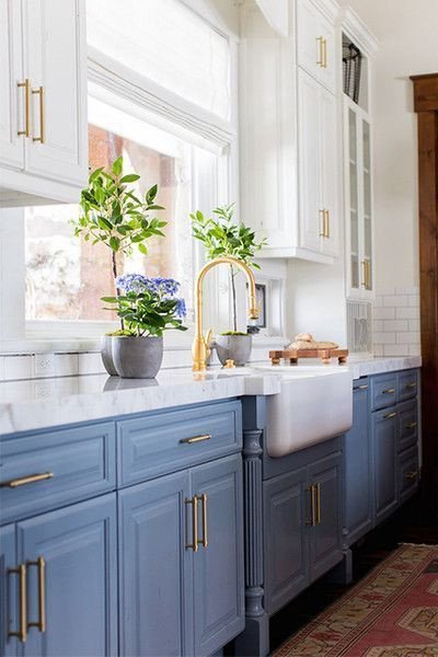 Blue and White Kitchen Decor New Blue and White Kitchen Decor Inspiration 40 Ideas Hello Lovely