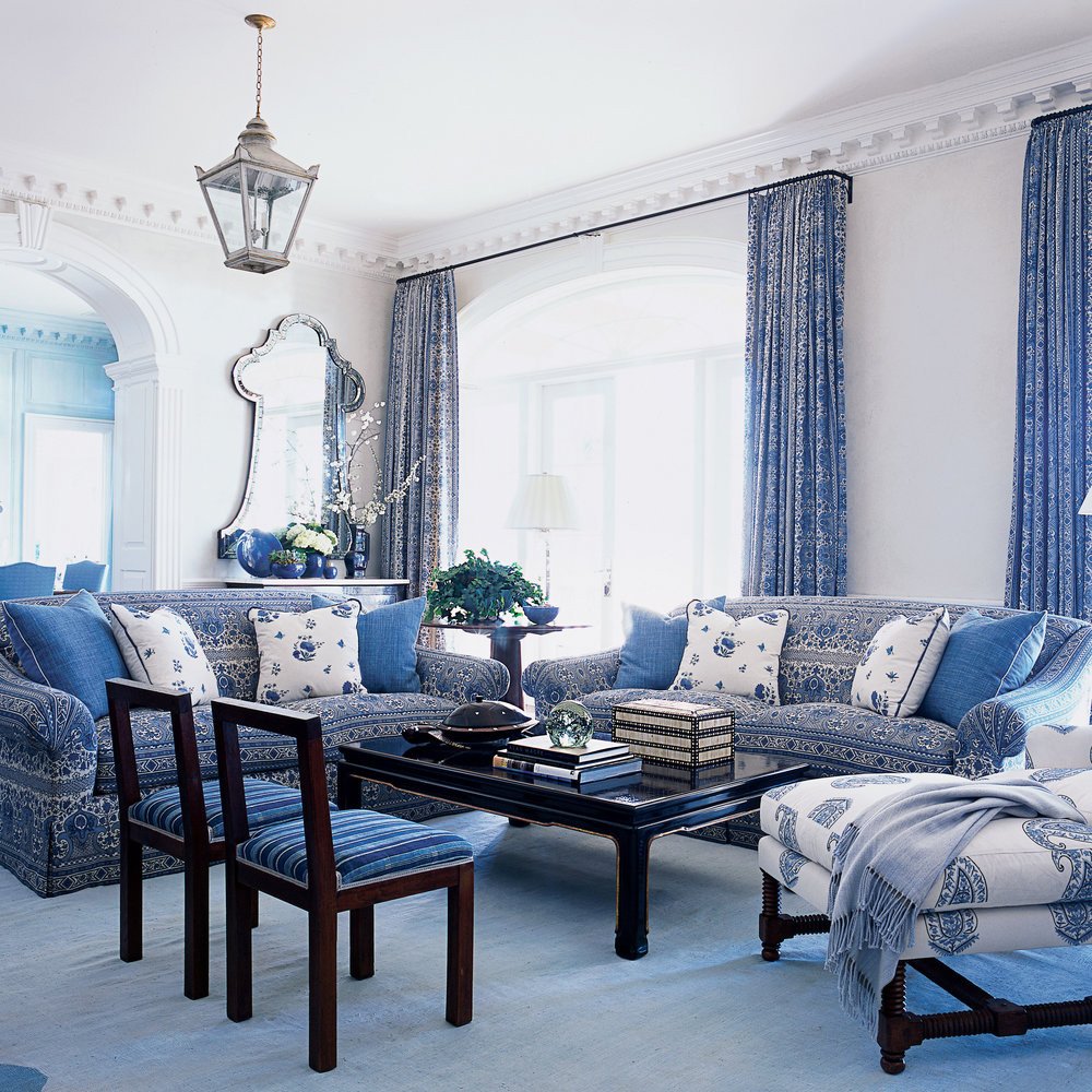 Blue and White Room Decor Best Of Blue and White Living Room Blue and White Beach House Decorating Coastal Living