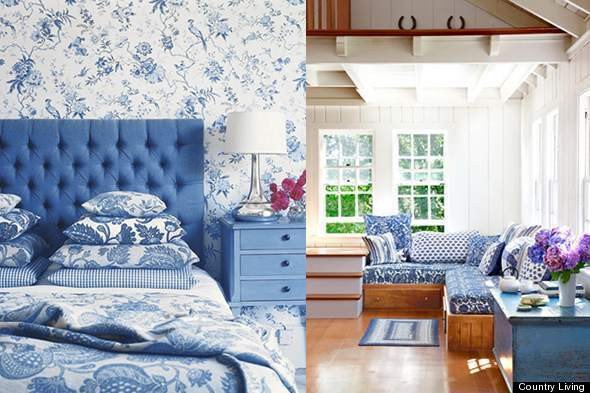 Blue and White Room Decor Best Of Color Diary Decorating Blue and White Rooms Video