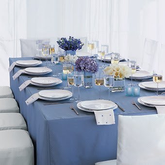 Blue and White Wedding Decor Awesome Wedding Inspiration Center Charming Blue and White Wedding Decoration