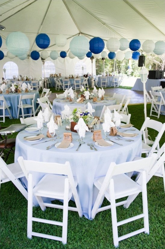 Blue and White Wedding Decor Best Of Rustic Blue and White Wedding