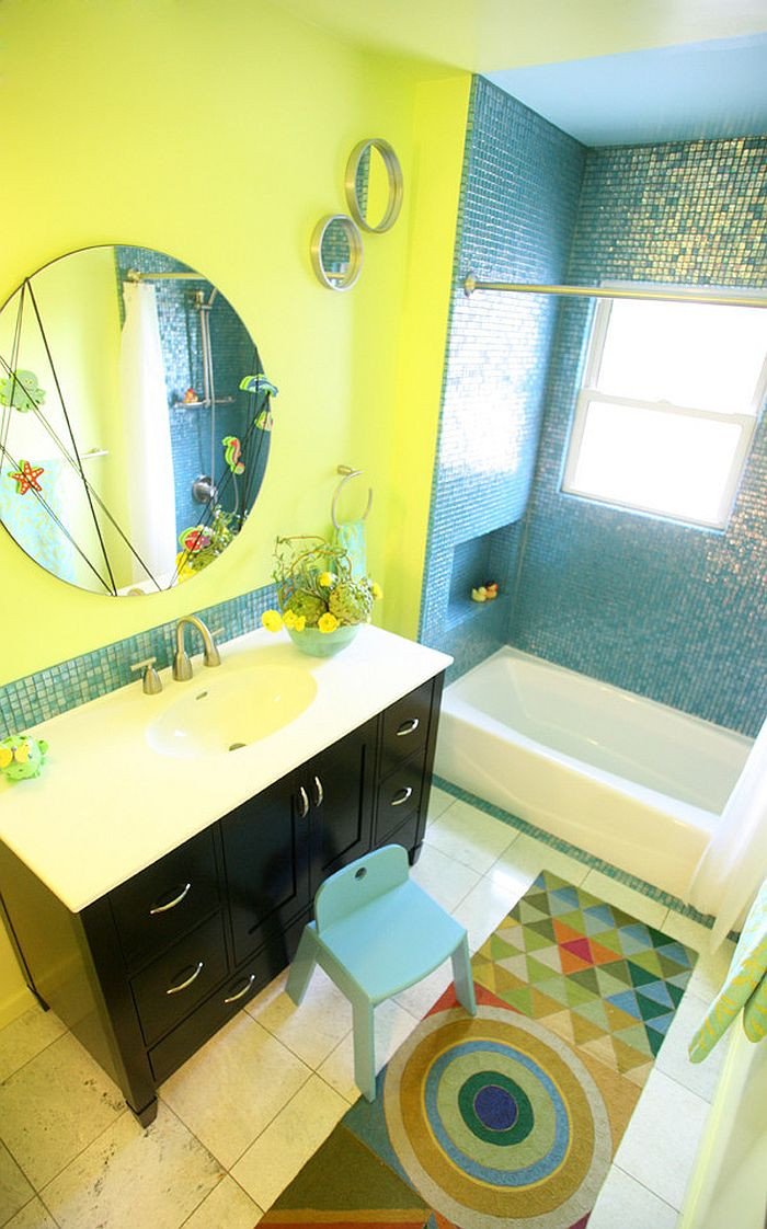 Blue and Yellow Bathroom Decor Beautiful Trendy Twist to A Timeless Color Scheme Bathrooms In Blue and Yellow