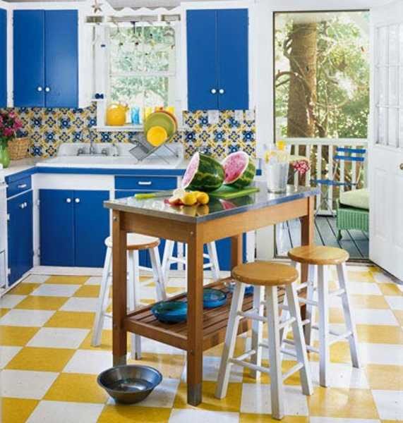 Blue and Yellow Kitchen Decor Fresh 16 Ideas Bringing Bright Room Colors Into Modern Interior Design and Decor