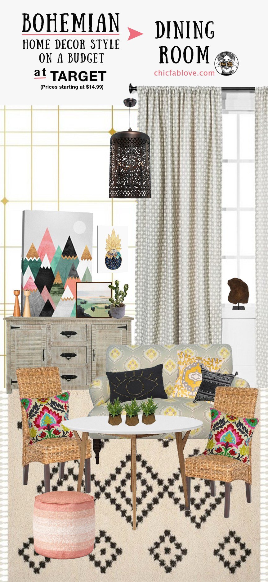 Bohemian Decor On A Budget Unique Bohemian Home Decor Style On A Bud at Tar Chic Fab Love