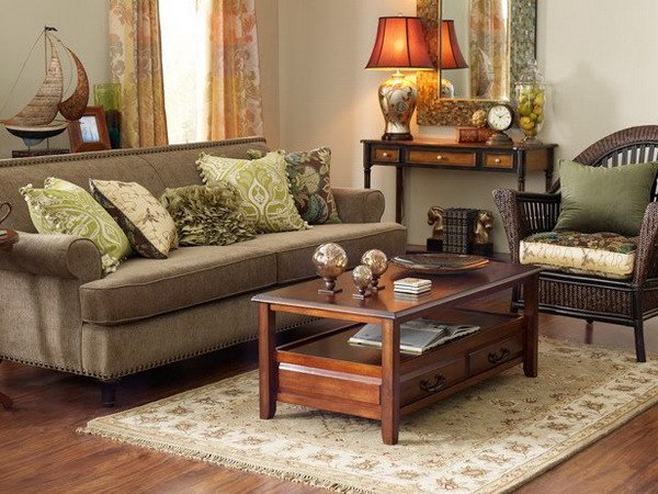 Brown Living Room Ideas Fresh the Summer Palette Choices Of Green and Brown for All Rooms