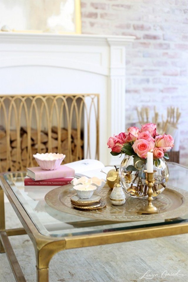 Candle Decor for Coffee Table Lovely Spring Decorating with Moroccan Trays Casa Watkins Living