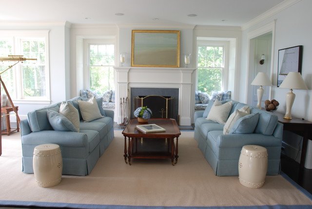 Cape Cod Style Home Decor Unique Cape Cod Nobscot Beach Style Living Room Boston by Elizabeth Home Decor &amp; Design Inc