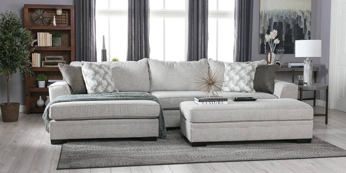 Casual Comfortable Living Room Fresh Transitional Living Room with Delano sofa