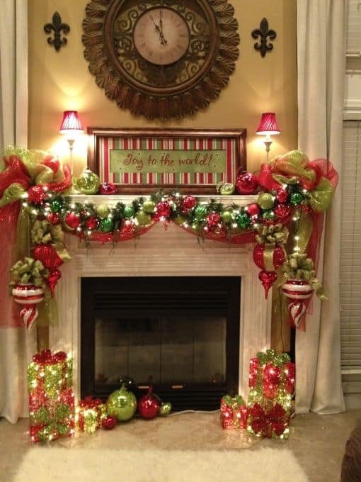 Christmas Decor for Fireplace Mantels Beautiful 19 Mantel Christmas Decorating Ideas to Make Your Home More Festive This Holiday